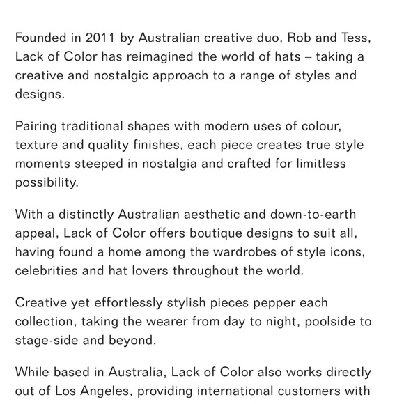 Lack of Color Bensen Rancher - Picture 8 of 8